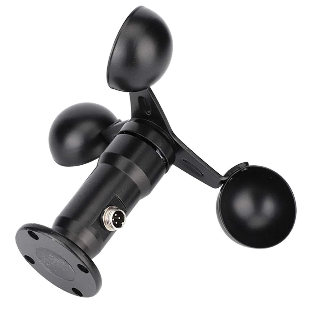 Becherförmiger Windsensor 360-Grad Windgeschwindigkeitsmessung 0-10 V Digitales Anemometer Windrichtungssensor