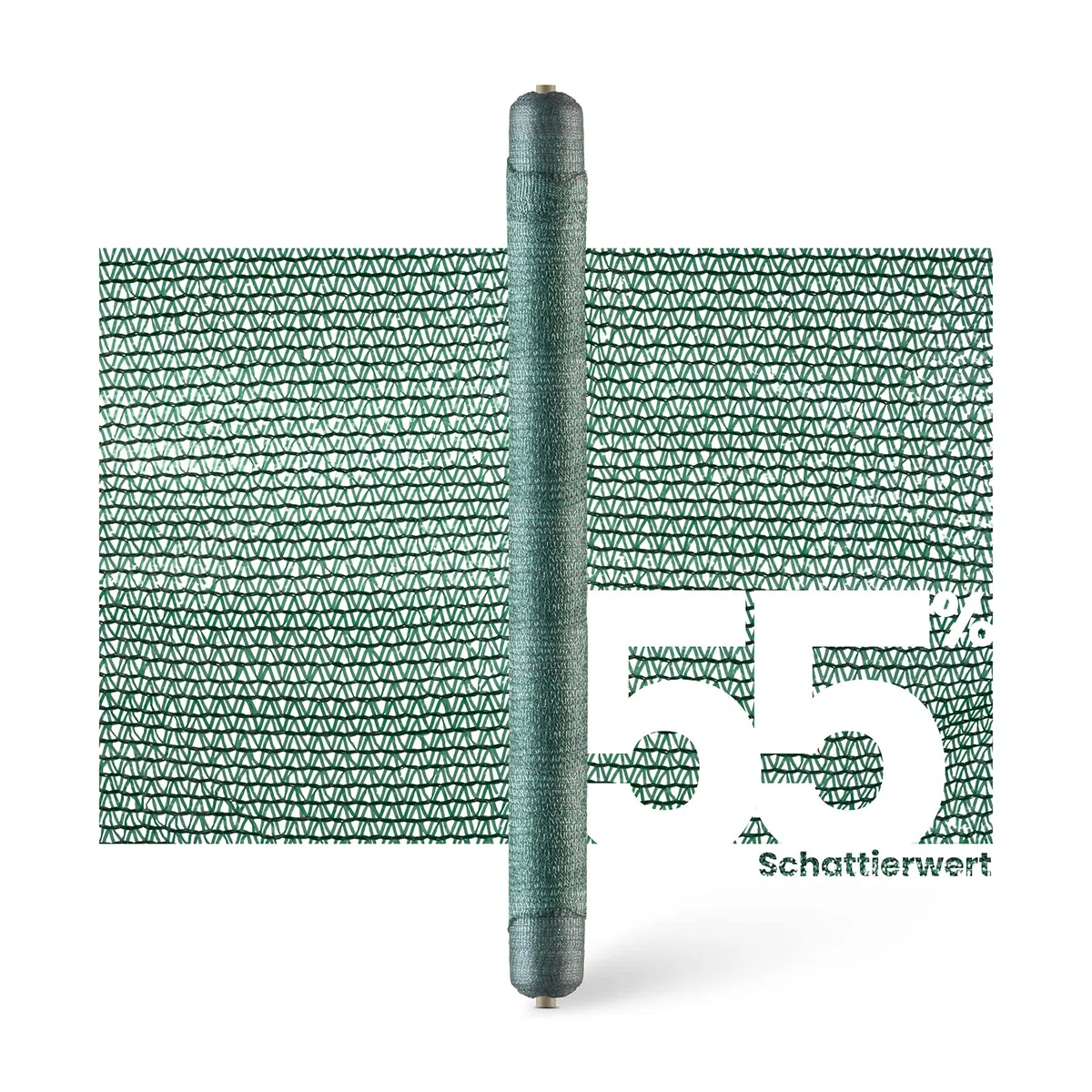 Sichtschutz 60 g/m² – Höhe 150 cm – 25 m – Schattierwert 55% – Sichtschutzstreifen – Für Balkon, Garten, Terassen – Windschutz – Sichtschutzzaun – Gartenzaun – Zaunblende – 1,5 m