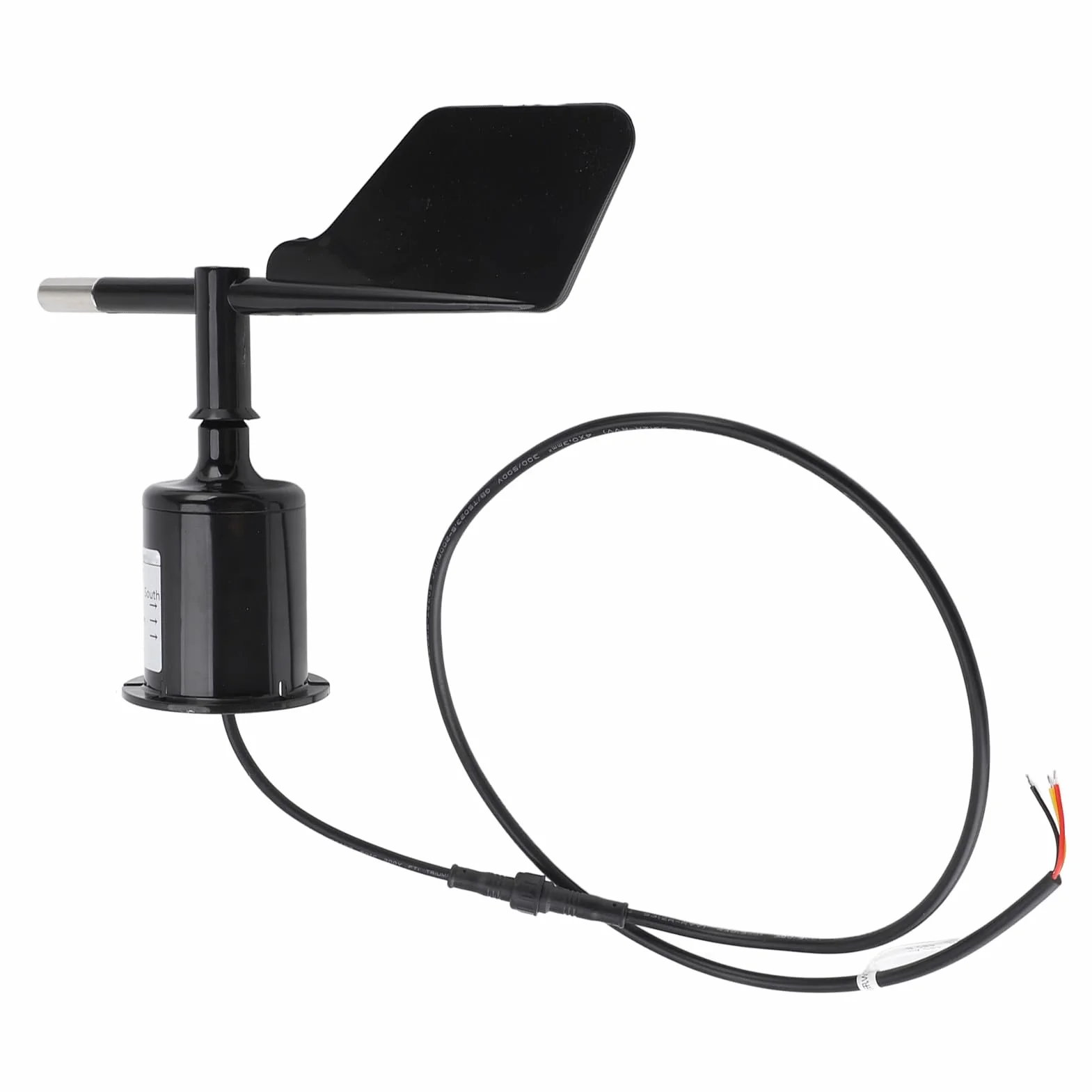 360-Grad-Windrichtungssensor, Anemometergehäuse, DC 5 V, Präziser Anemometersensor für Gewächshäuser