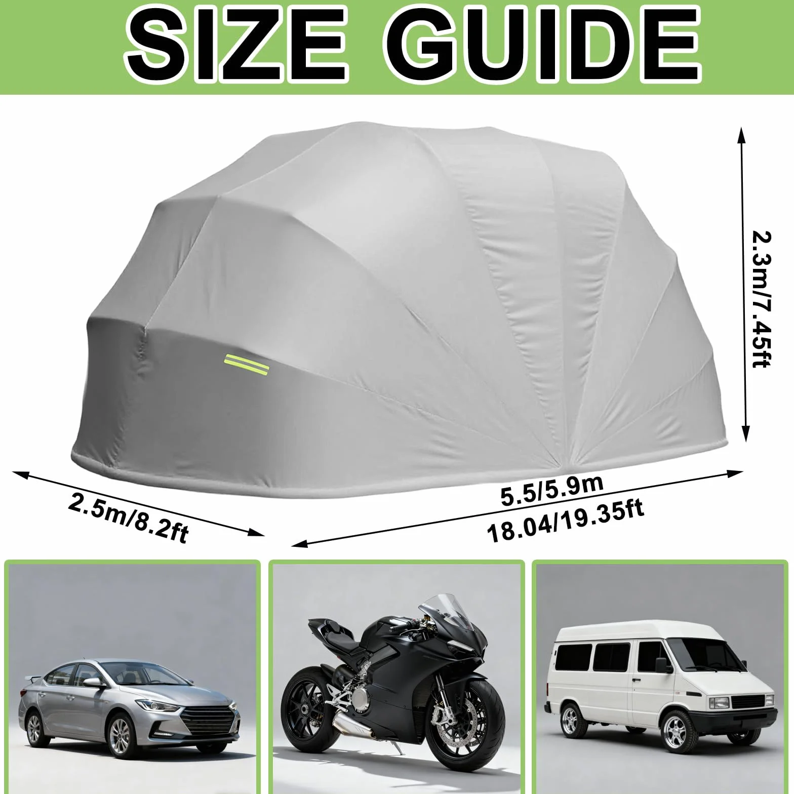 Faltgarage Auto, Mobile Carport aus Edelstahl, Garage Zelt Unterstand, Abschließbarer, Kälte und Regenfester, Halbautomatische Faltgarage für Auto, SUV, Pick-up, Dunkelgrau