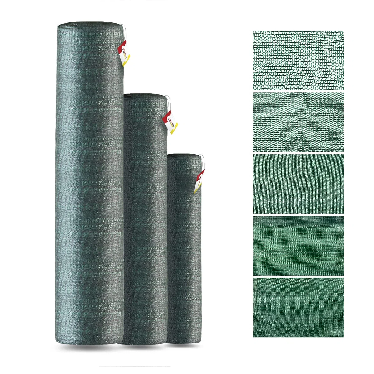 Sichtschutz 60 g/m² – Höhe 150 cm – 25 m – Schattierwert 55% – Sichtschutzstreifen – Für Balkon, Garten, Terassen – Windschutz – Sichtschutzzaun – Gartenzaun – Zaunblende – 1,5 m