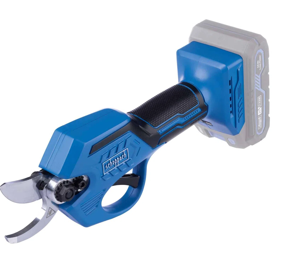 Scheppach Akku Astschere BC-PRS28-X | Schnittdurchmesser 15 & 28mm | Amboss Stahlklingen, Softgrip & Handschutz | Brushless Strauchschere | 20V-IXES-Serie | 10 Jahre Garantie | Ohne Akku & Ladegerät