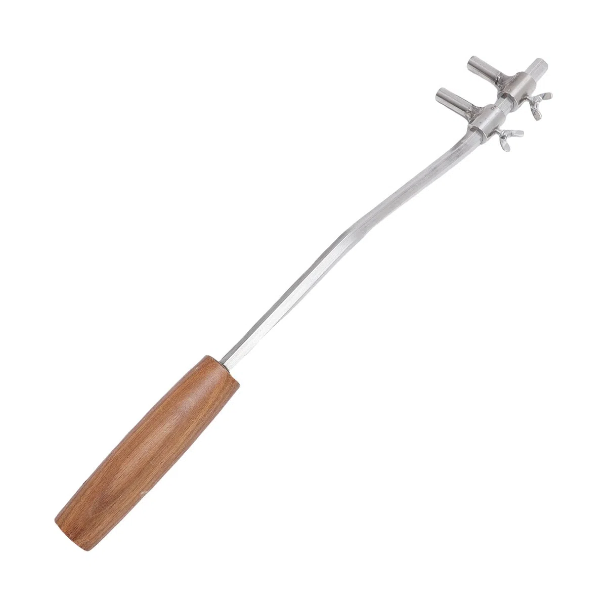 Tissting Bonsai Ast Biegewerkzeug Aus Edelstahl, Professionelles Gartengerät Mit Holzgriff Für Präzises Bonsai Design Und Formgebung (42,5cm), Ideal Für Hobby- Und Profi Gärtner