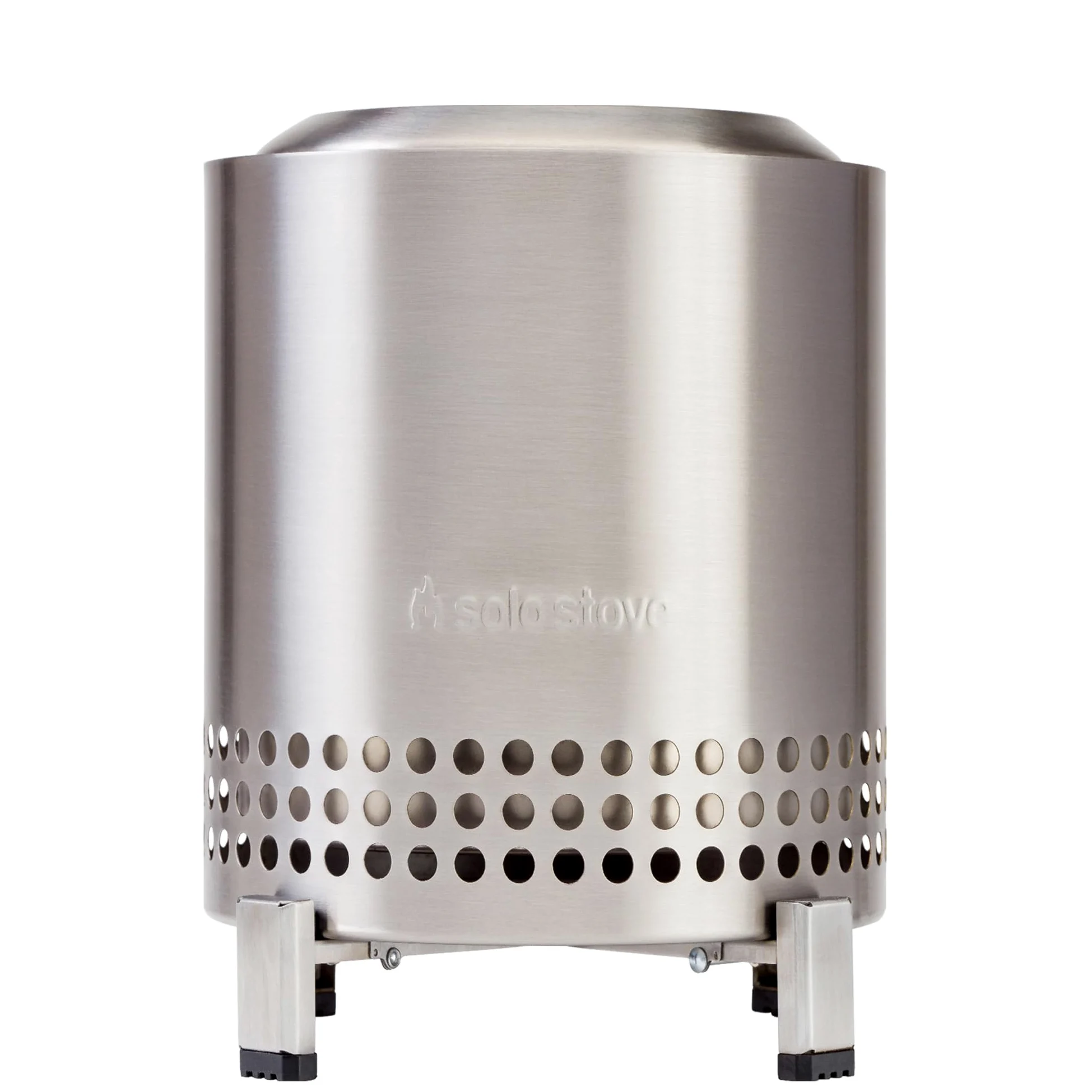 Solo Stove Mesa XL Tischfeuer Outdoor Edelstahl Mini Tischkamin 21,8 x 17,8cm 1 kg Silber