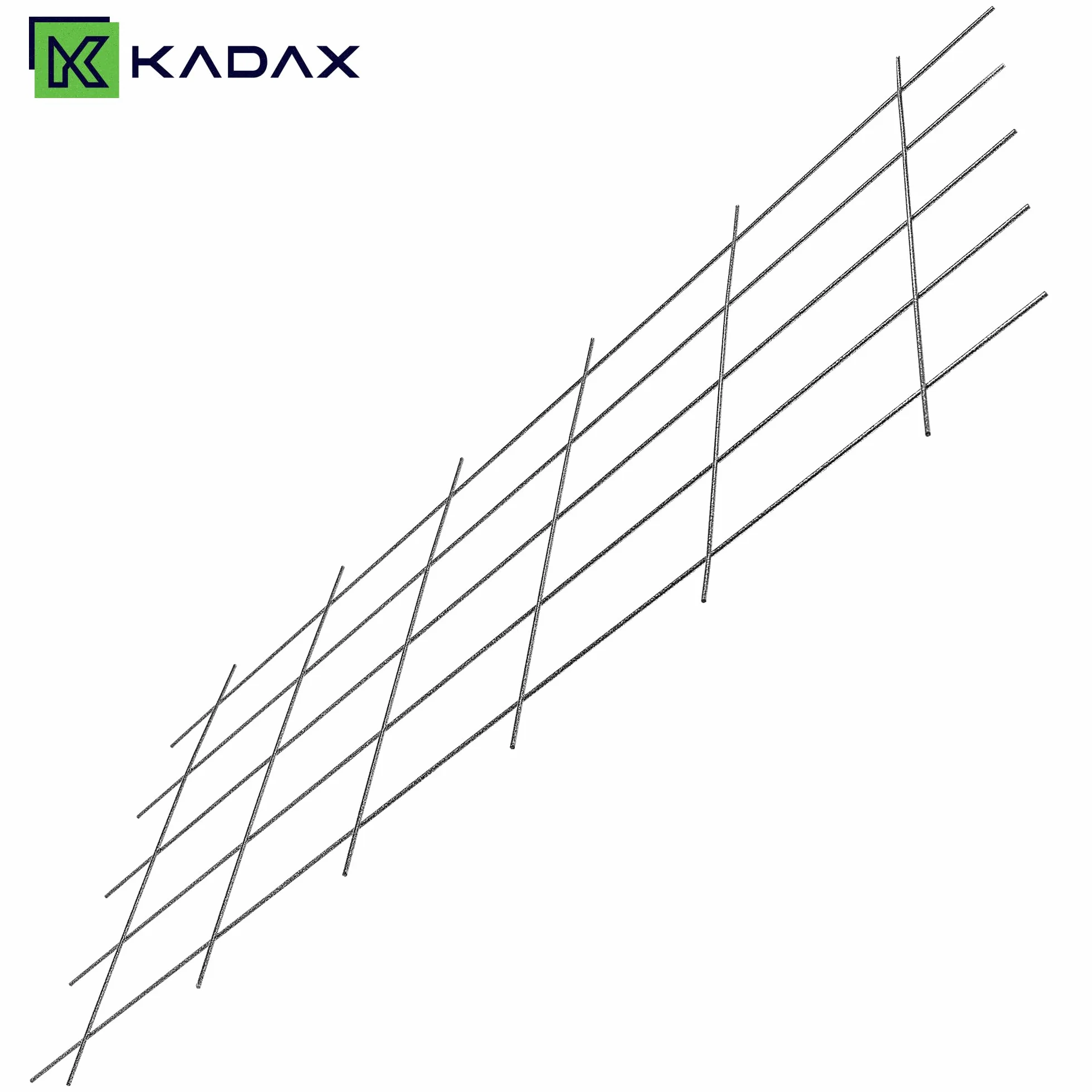 KADAX Rankgitter 75 x 150 cm, Gitterspalier für Garten, Pflanzen, Balkon, Terrasse, Metall Spalier, Rankhilfe, Klettergitter aus Stahl, Kletterhilfe, Rosenspalier, Pflanzengitter