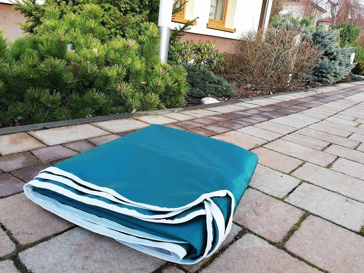 Universal Dachbezug für Hollywoodschaukel Dach-Plane für 3 sitzer XL ca 210x145 cm für Garten-Schaukel Dachplane Ersatzdach Sonnendach Grün [101]