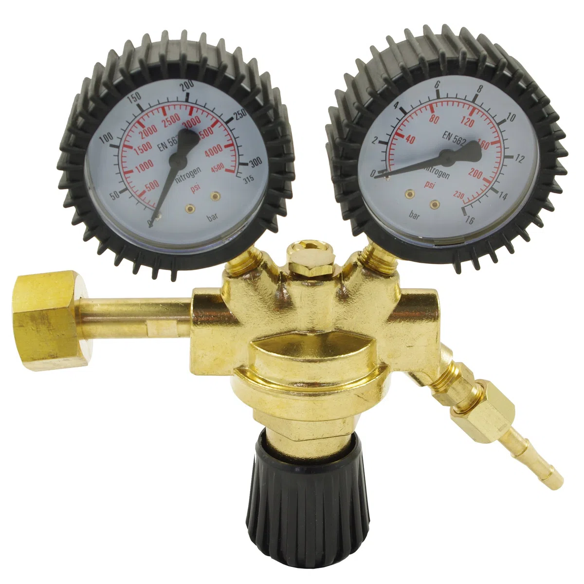 Ipotools Druckminderer Druckregler Stickstoff Druckmanometer Manometer N2