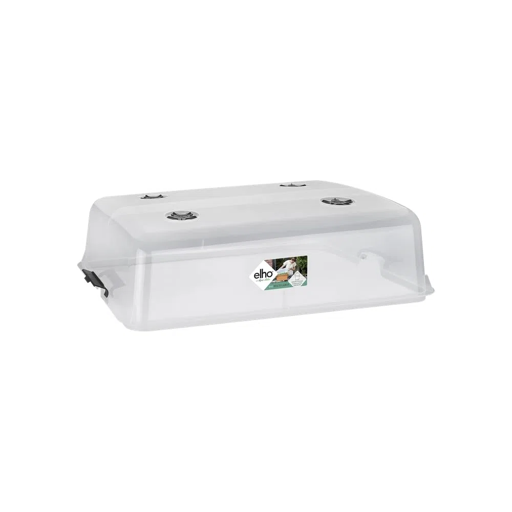elho Green Basics Anzucht Haus XXL 75 - Zubehör für Züchten und Ernten - Ø 74.8 x H 22.3 cm - Transparent