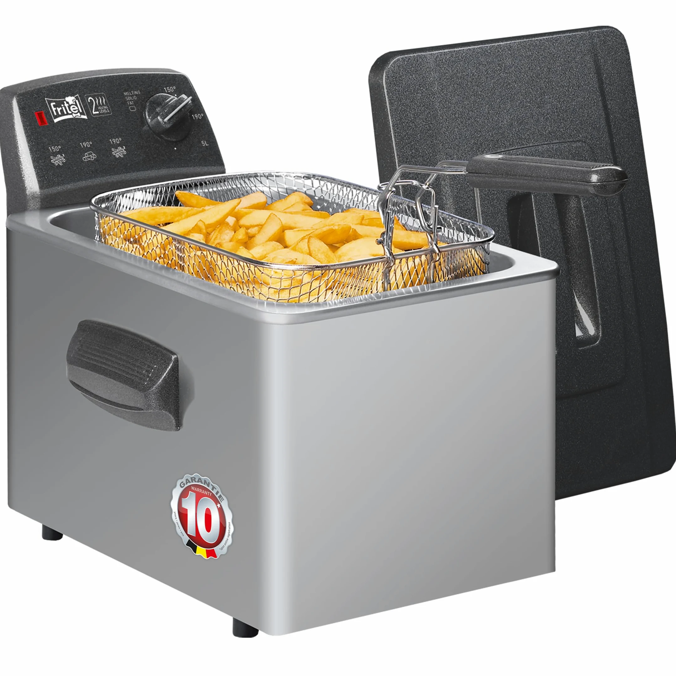 FRITEL Friteuse Turbo SF 4551 3000 W 5 l Antistoffdeckel