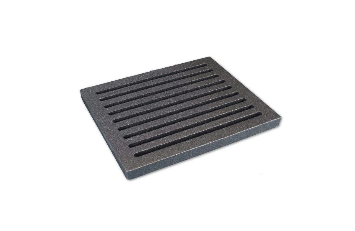 GRILLROSTPROFI Ascherost- Feuerrost - Kohlerost - Kaminrost in Premium-Qualität - Gusseisen, 18 x 22 cm