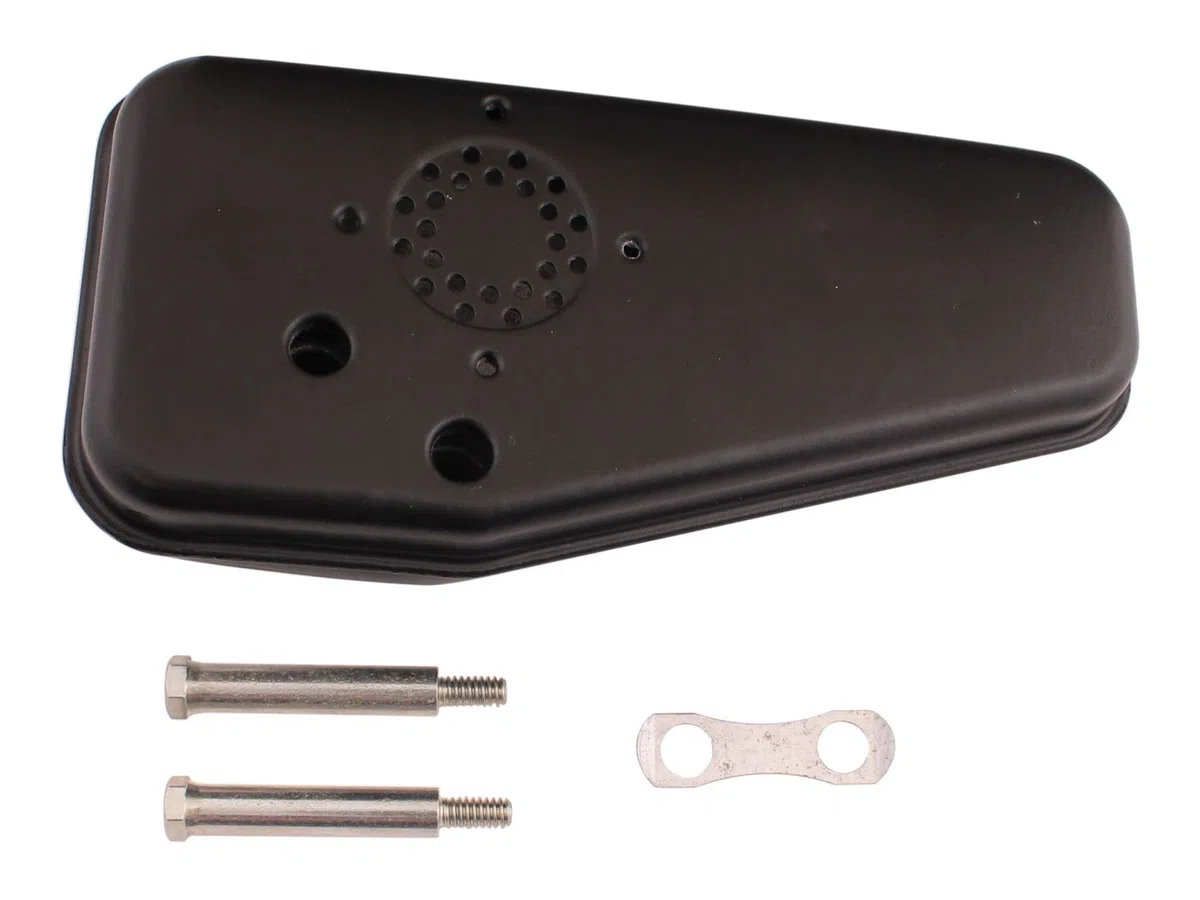 SECURA Auspuff Schalldämpfer kompatibel mit Briggs & Stratton 110000er 394644 18mm Rohr