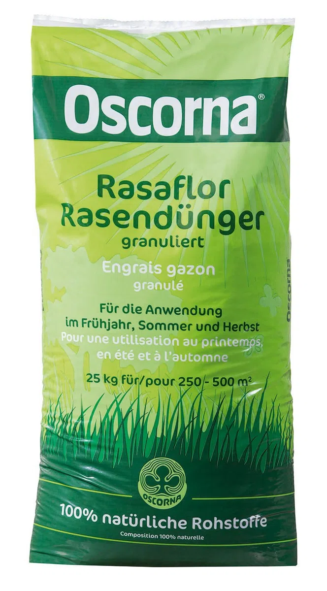 Oscorna 425 Rasaflor Rasendünger granuliert, 25 kg