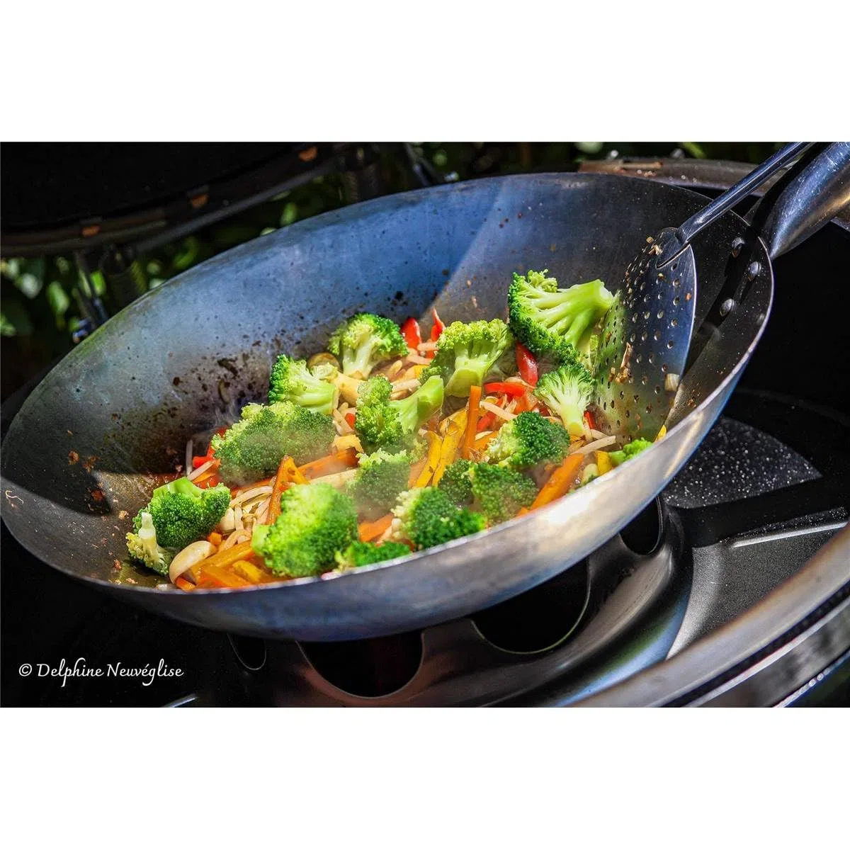 Monolith Wok aus Stahl für Classic