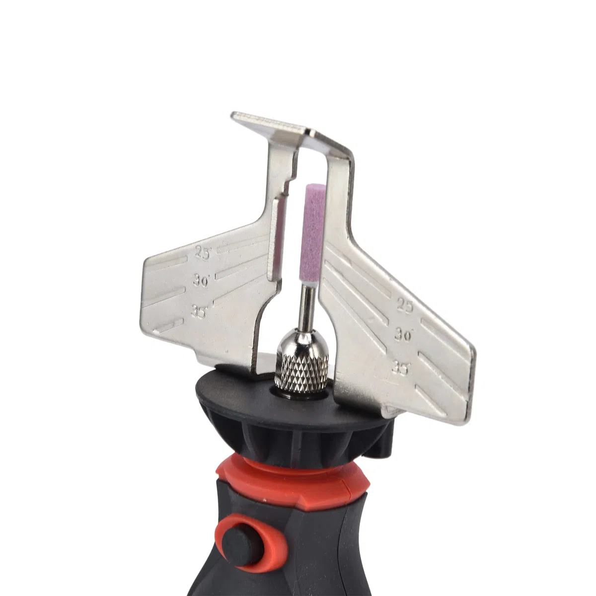 Kettensäge Schärfgerät, Elektrisches Kettenschärfgerät Sägekettenschärfgerät Akku Kettensägebschrf Tragbar Kettensägenschärfer Zubehör, für alle Arten von Kettensägen