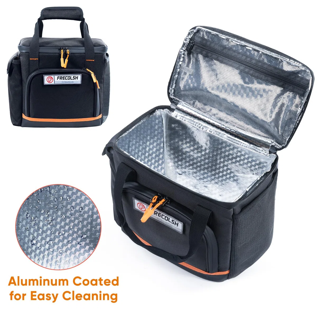 Reise-Tragetasche, kompatibel mit Jackery Explorer 300/240/160, tragbarer Kraftwerks-Aufbewahrungskoffer mit wasserdichtem Boden und Vordertaschen für Jackery Zubehör, Solargenerator