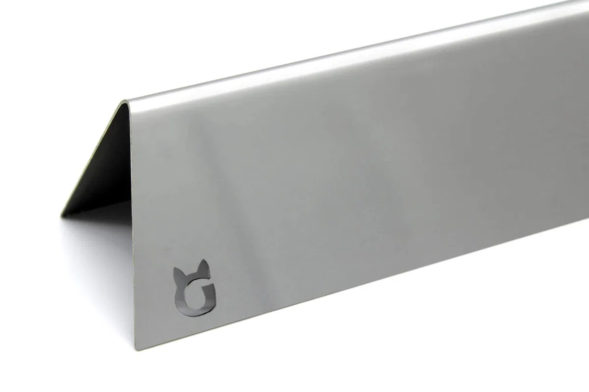 Edelstahl Aromaschienen für Weber Spirit Flavorizer Bars (für Weber Spirit 310/320/330 ab 2013-2024 (5 Stück))