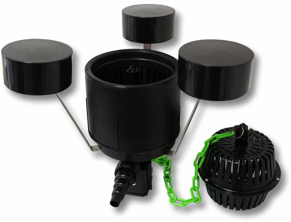 SunSun CBF-350B Teichfilter bis 60000 L CTF-12000 Teichpumpe 12000l/h 100W CUV-224 Teichklärer 24W CSP-250 Skimmer 2500l/h 45W