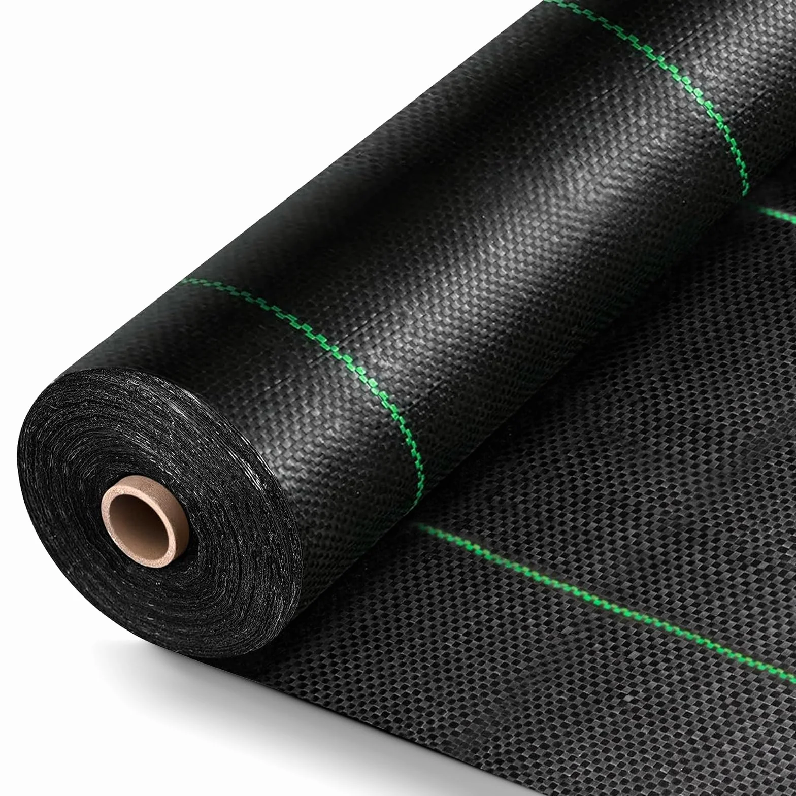 Unkrautvlies Gartenvlies 100g/m², Unkrautschutzfolie für Garten,reißfest Unkrautfolie Bändchengewebe Wasserdurchlässig,Hohe UV Stabilisierung (30m² (2m x 15m))