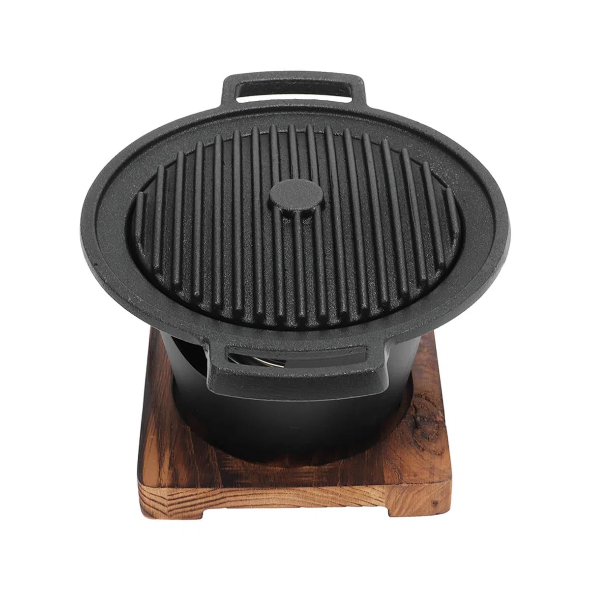Koreanischer Barbecue-Grill, Rauchfrei, für eine Person, Mini-BBQ-Grill, Japanische Barbecue-Pfanne für zu Hause