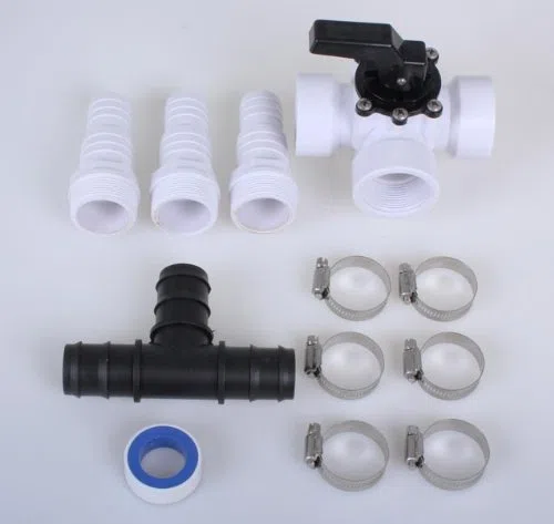 Pool Solarheizung Bypass Ventil Kit Solar Heizung Kollektor SET Modell ELECSA 9462