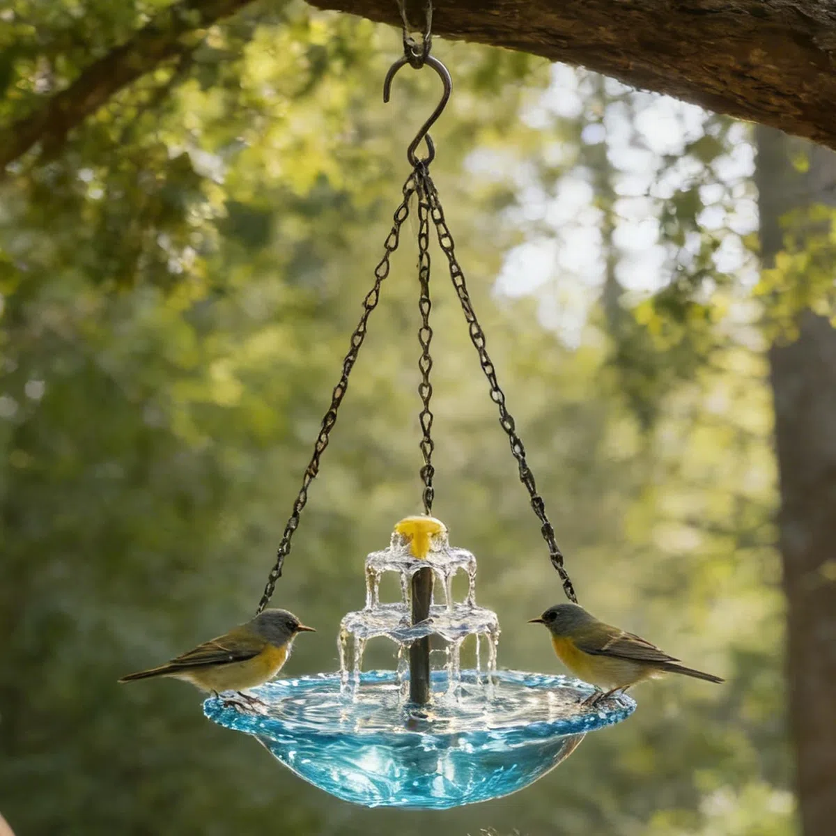 Solar-Vogeltränke – Garten-Wasserbrunnen mit Solarpumpe, dekorative Vogelbadeschale für Terrasse, Hinterhof, Vorhof, Balkon, Deck, Hof, Park, Gärtner, Hausbesitzer,