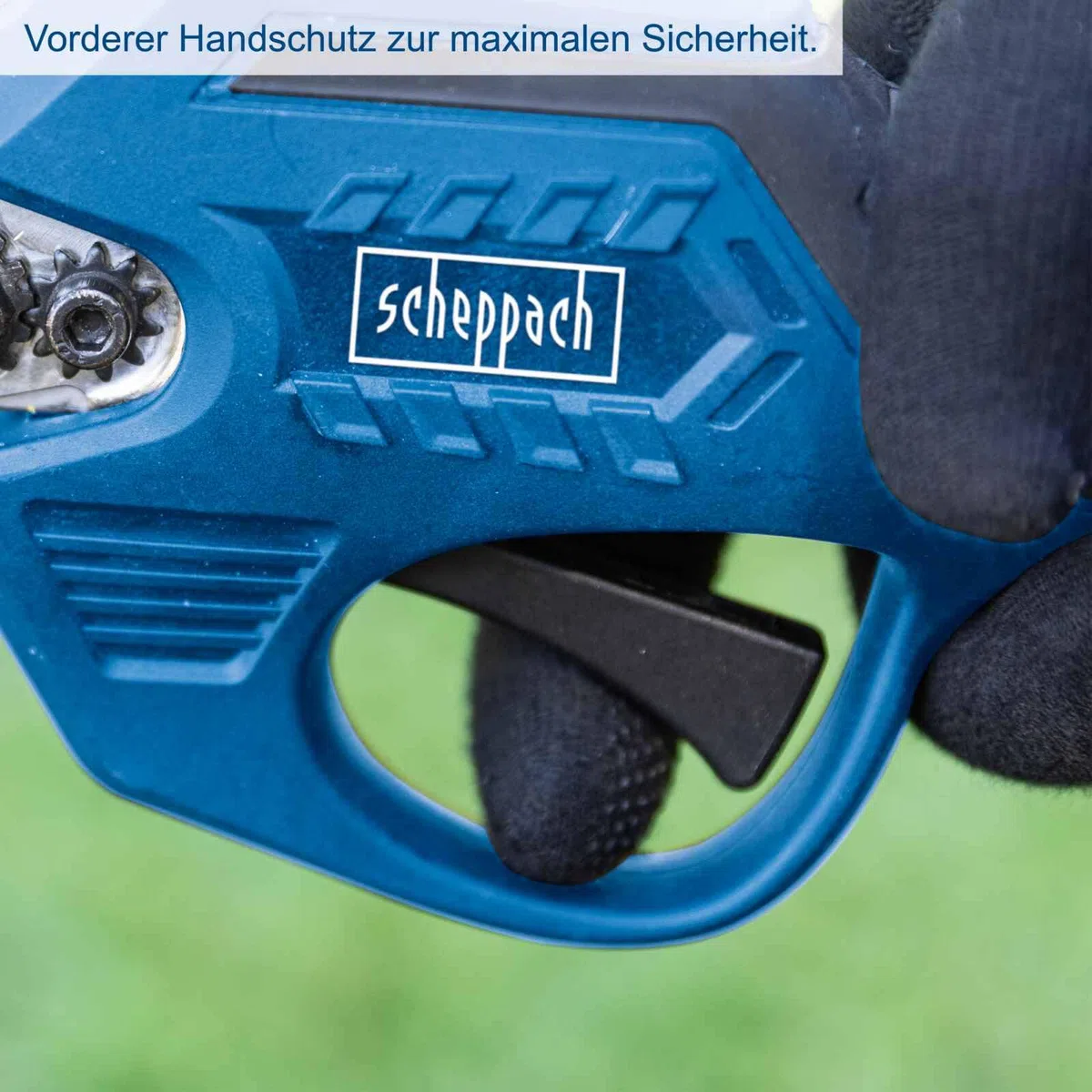 Scheppach Akku Astschere BC-PRS28-X | Schnittdurchmesser 15 & 28mm | Amboss Stahlklingen, Softgrip & Handschutz | Brushless Strauchschere | 20V-IXES-Serie | 10 Jahre Garantie | Ohne Akku & Ladegerät