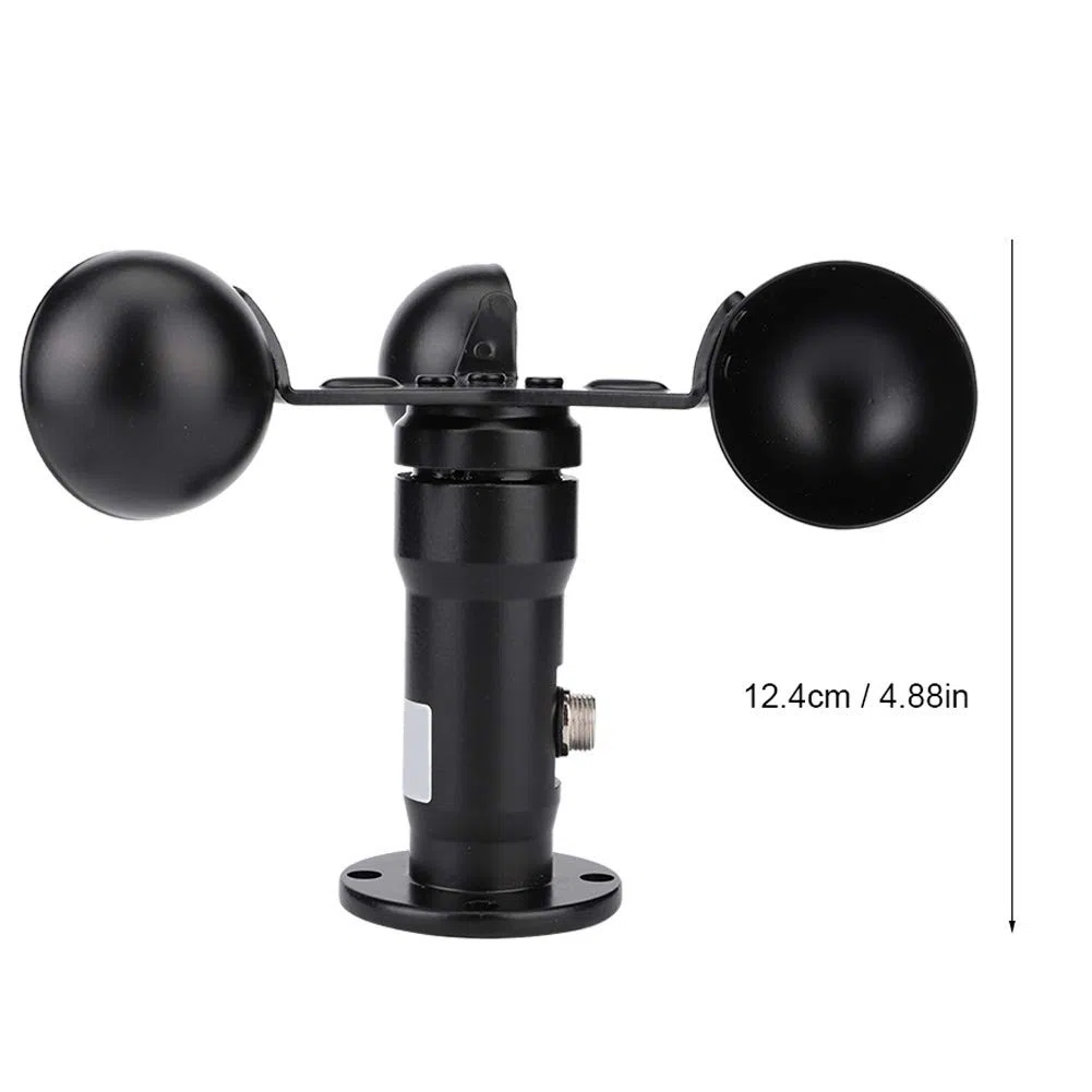 Becherförmiger Windsensor 360-Grad Windgeschwindigkeitsmessung 0-10 V Digitales Anemometer Windrichtungssensor