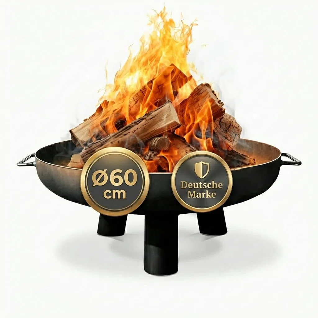 Feuerschale Kreta 60 cm Feuerstelle Garten Terrasse Balkon