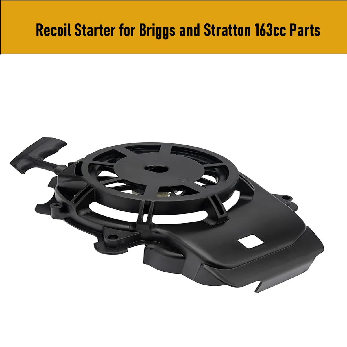 Seilzugstarter für Briggs and Stratton 163cc Teile und Toro Recycler 22 Seilzugstarter Montage Kompatibel mit Craftsman M230 163cc Motor